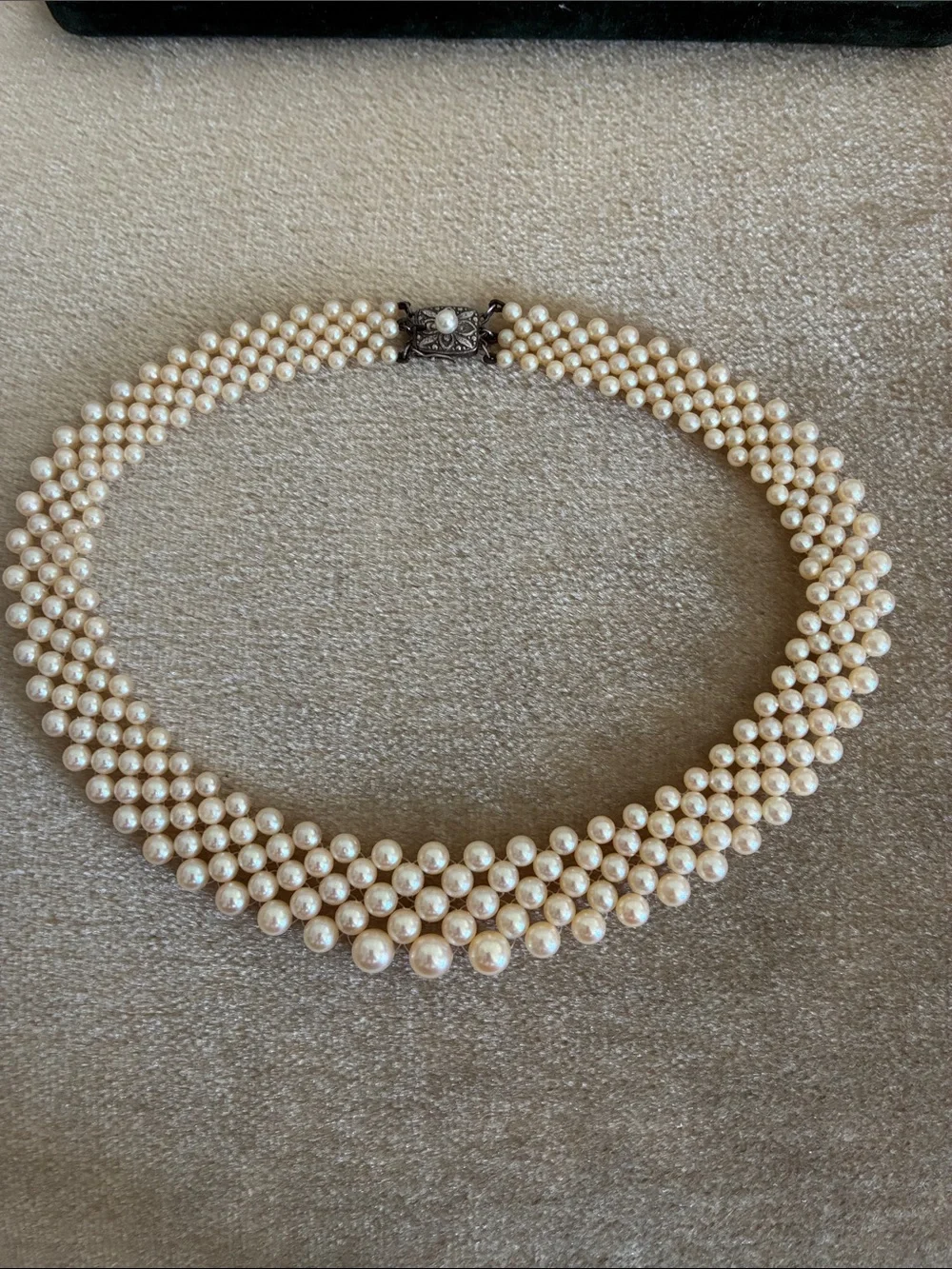 Mikimoto Akoya Multi-Strand Pearl Necklace
